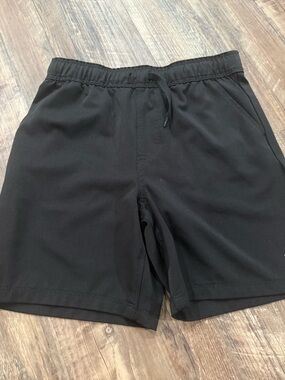 Hurley Black Athletic Drawstring Shorts